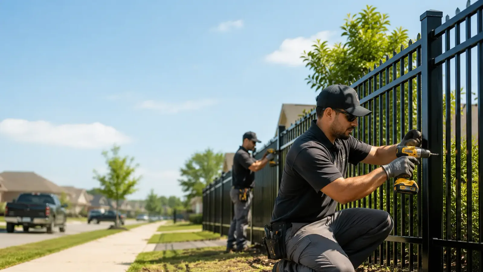 Metal Fence Installation in Thayer, IN